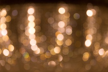 Avize üzerinde odak ışık bokeh