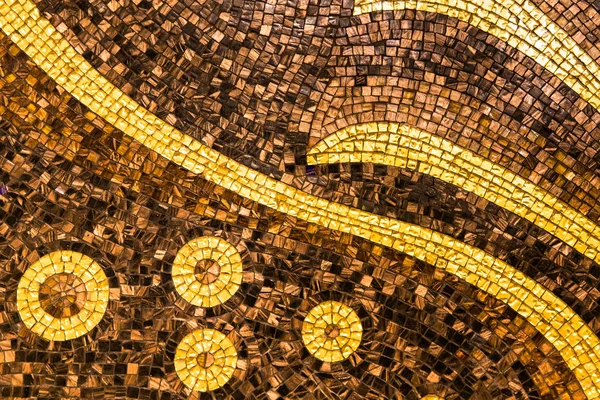 Színes mozaik csempe dekoráció — Stock Fotó