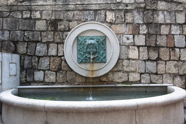 Macau, Makao - 15 Ekim 2014 - su Çeşmesi ve emzik Li