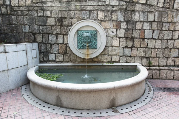 Macau, macau - 15. oktober 2014 - brunnen und wasserspeier am li — Stockfoto