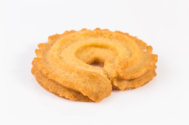 Tereyağı çerezde yakın çekim