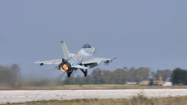 General Dynamics F-16 C Fighting Falcon of Hellenic Air Force HAF — стокове фото