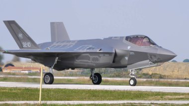 Lockheed Martin F-35 Bir Yıldırım II İtalyan Hava Kuvvetleri gizli savaş uçağı