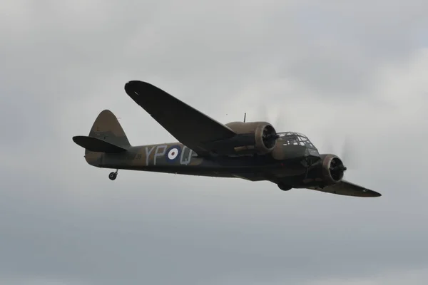 Bristol Blenheim bombardeiro da Força Aérea Real RAF da Segunda Guerra Mundial Batalha da Grã-Bretanha — Fotografia de Stock