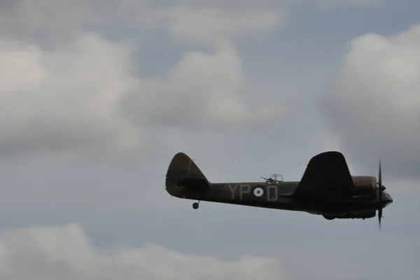 Samolot bombowy Bristol Blenheim Royal Air Force RAF Bitwy o Anglię — Zdjęcie stockowe