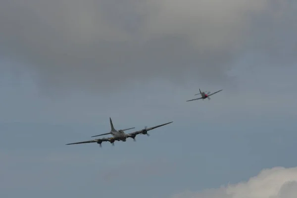 Boeing B-17 Flying Fortress Tweede Wereldoorlog Amerikaanse Luchtmacht bommenwerper — Stockfoto