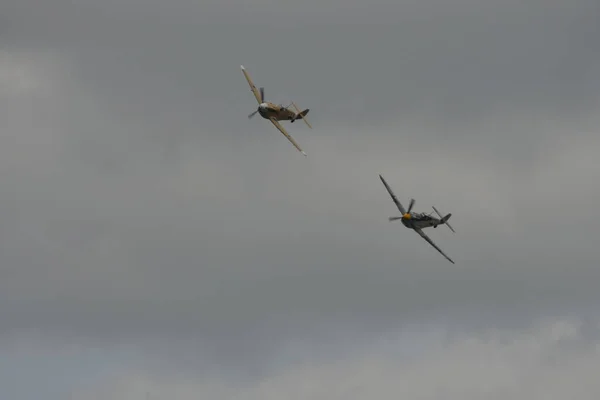 Messerschmitt Bf 109 Luftwaffe allemand Avion de chasse à hélice de la Seconde Guerre mondiale — Photo