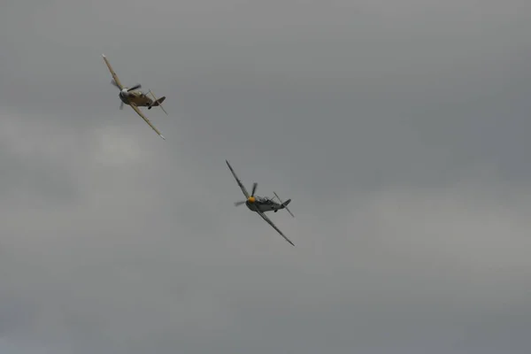 Messerschmitt Bf 109 Luftwaffe allemand Avion de chasse à hélice de la Seconde Guerre mondiale — Photo