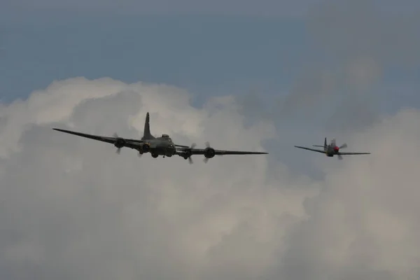 Boeing B-17 Flying Fortress World War II United States Air Force bomber — 스톡 사진