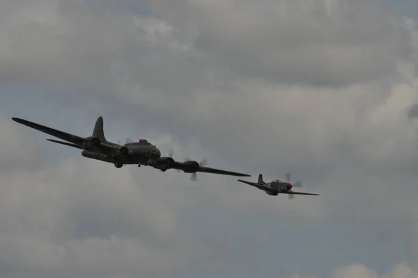 Boeing B-17 Flying Fortress World War II United States Air Force bomber — 스톡 사진