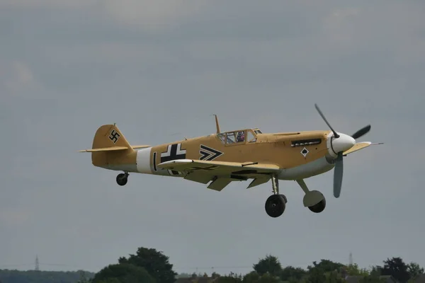 Messerschmitt Bf 109 Tyska Luftwaffe Andra världskriget propeller stridsflygplan — Stockfoto