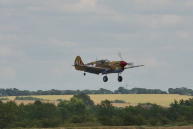 Curtiss P-40 Savaş Şahini İkinci Dünya Savaşı klasik pervaneli savaş uçağı