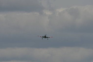 İkinci Dünya Savaşı sırasında İsviçre semalarında Morane-Saulnier M.406 savunucusu