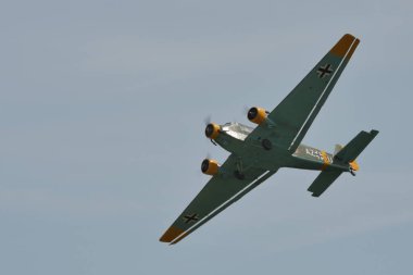 Junkers Ju 52 Tante Ju Alman Hava Kuvvetleri nakliye uçağı 2. Dünya Savaşı