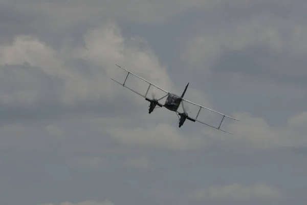 De Havilland DH.89 Dragon Rapide вінтажний біплан гвинт — стокове фото