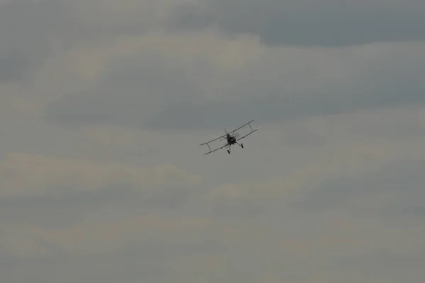 1930年代、 1940年代、第二次世界大戦中のイギリス空軍の複葉機戦闘機 — ストック写真