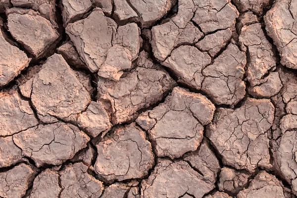 Dry soil and gravel , season and global warming concept — Stock Photo, Image