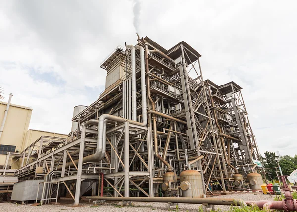 Chaudière dans la centrale électrique — Photo