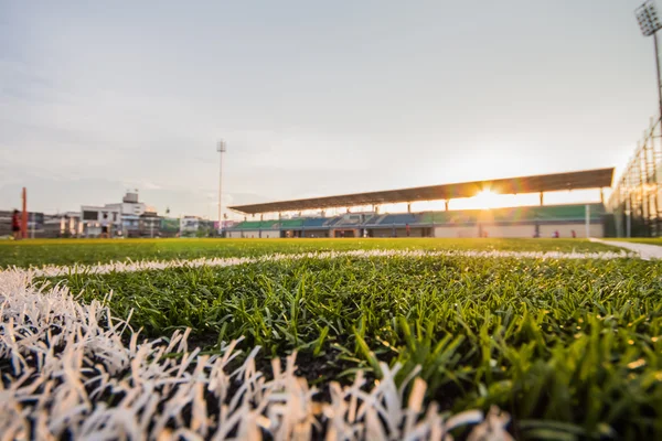 Patrón de césped artificial de fútbol y estadio —  Fotos de Stock