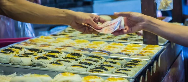 Chińskie ciasta w rynku tajskiego — Zdjęcie stockowe