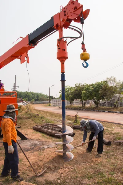 Mesin bor — Stok Foto