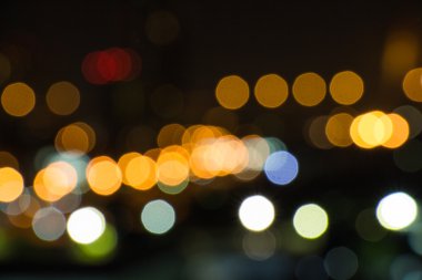 Soyut dairesel bokeh arkaplanı