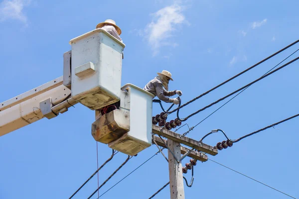 Karbantartási hatalmat elosztórendszer 22 kV-os — Stock Fotó