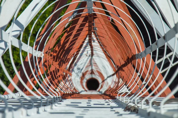 Top view communication tower 73 meter — Stock Photo, Image