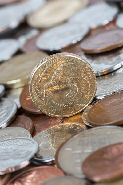 Kiwi-Dollar-Münze — Stockfoto