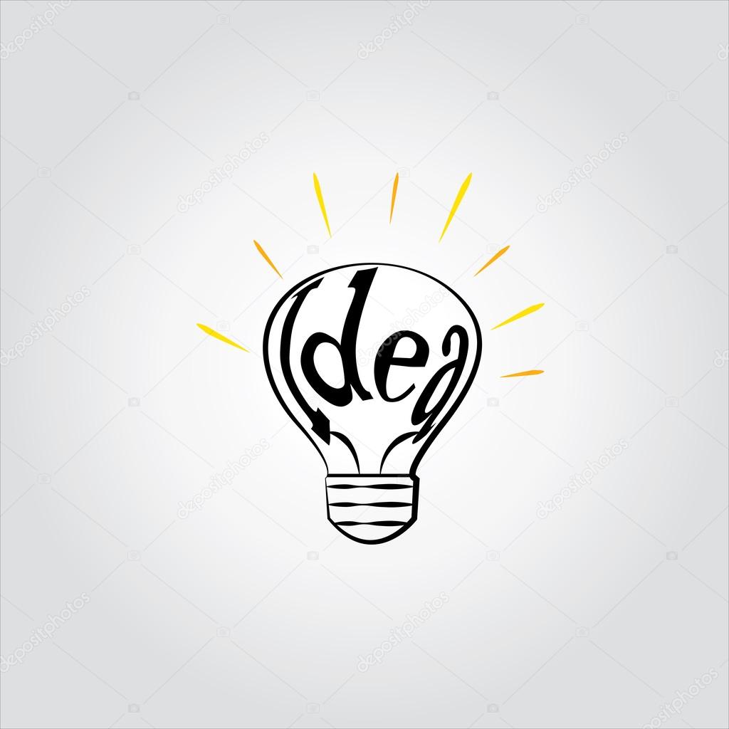 Idea bulb , thinking ,creativity,solution