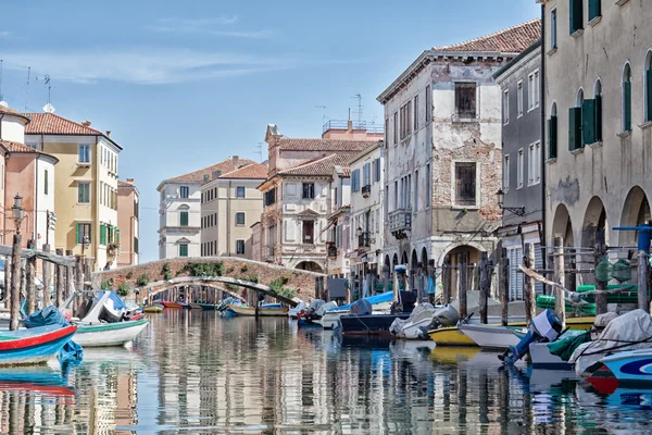 Ciudad de Chioggia, la pequeña Venecia —  Fotos de Stock