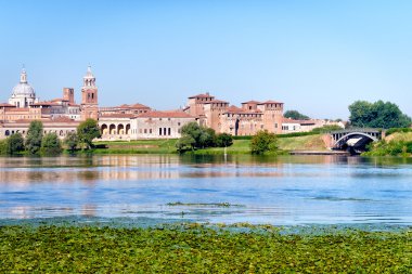 Ortaçağ şehri mantua Lombardiya, İtalya