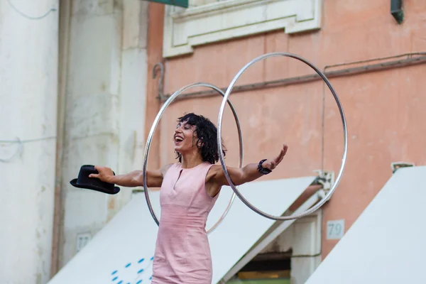 Sokak çalgıcısı Festival 2015 La Tanik Hula Hoop'ın
