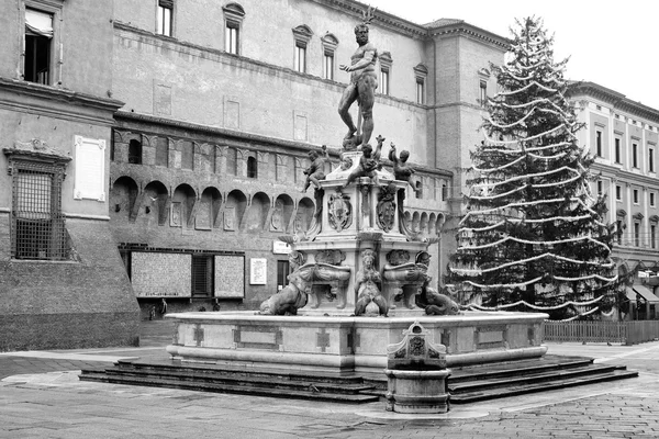 La Fuente de Neptuno, Bolonia, Italia —  Fotos de Stock