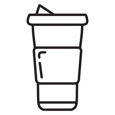 Termo bardağı. Termos içecek kabı. Sıcak içecek şişesi ya da şişe..