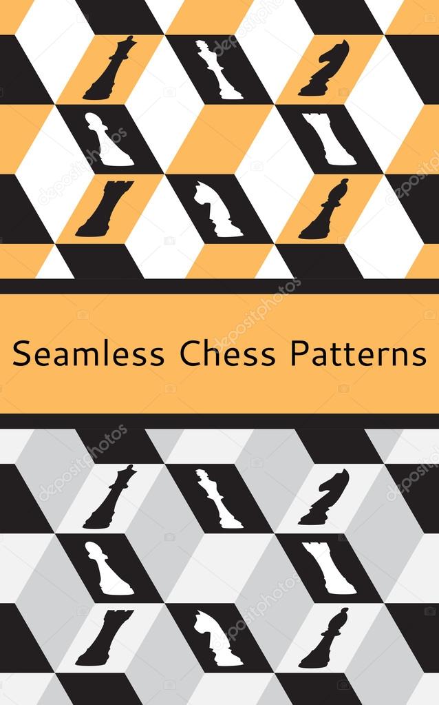 chess seamless pattern