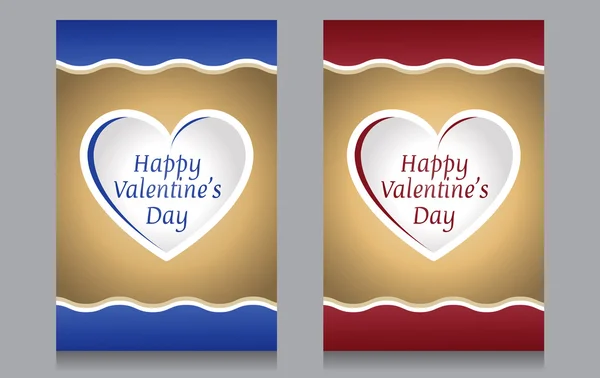 Card for St. Valentine's Day — Stock Vector