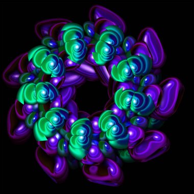 Bilim, müzik, sanat, manevi, teknoloji, Noel ve mutlu yeni yıl kartları ve davetiyeler, baskı, takvim, dekor gibi birden fazla proje için çok renkli soyut arkaplan.