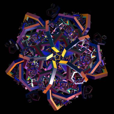 Bilim, müzik, sanat, manevi, teknoloji, Noel ve mutlu yeni yıl kartları ve davetiyeler, baskı, takvim, dekor gibi birden fazla proje için çok renkli soyut arkaplan.