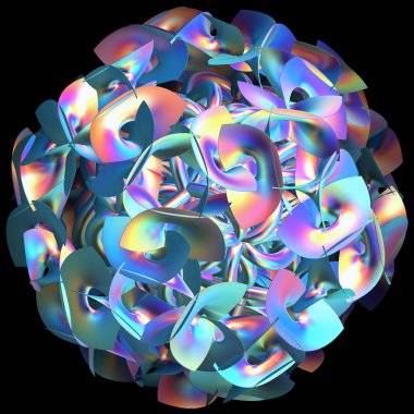 Bilim, müzik, sanat, manevi, teknoloji, Noel ve mutlu yeni yıl kartları ve davetiyeler, baskı, takvim, dekor gibi birden fazla proje için çok renkli soyut arkaplan.