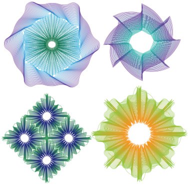 Öğe filigranlar sertifika, diploma