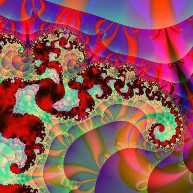 desen soyut çok renkli..