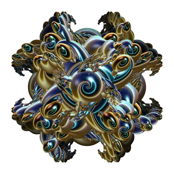 3d fractal  abstract element. — Φωτογραφία Αρχείου