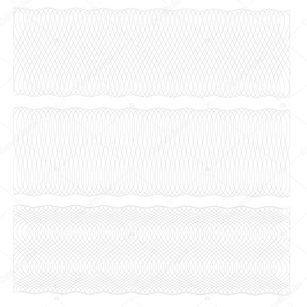 Guilloche Background Pattern For Certificate