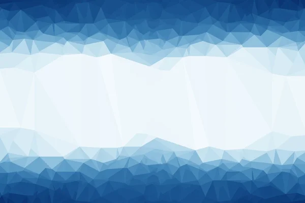 art blue polygon pattern background