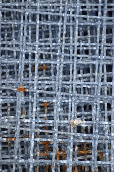 Textura de malla de alambre de acero — Foto de Stock