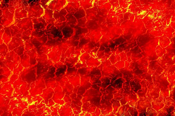 Red hot lava pattern background