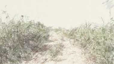 peyzaj arkaplanının resim rengi