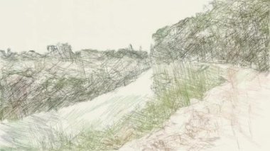 peyzaj arkaplanının resim rengi