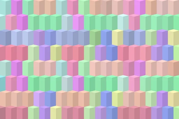 Barevné Bloky Vzor Pozadí — Stock fotografie